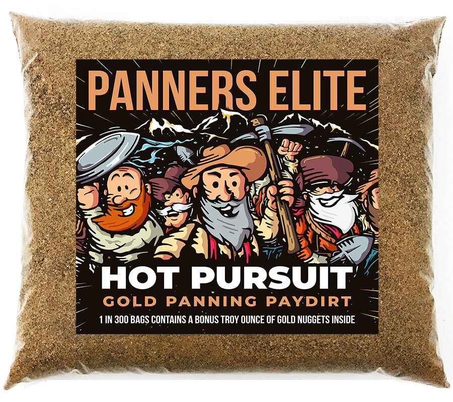 PAN for a whole OUNCE of GOLD - Panners Elite 'Hot Pursuit' Paydirt