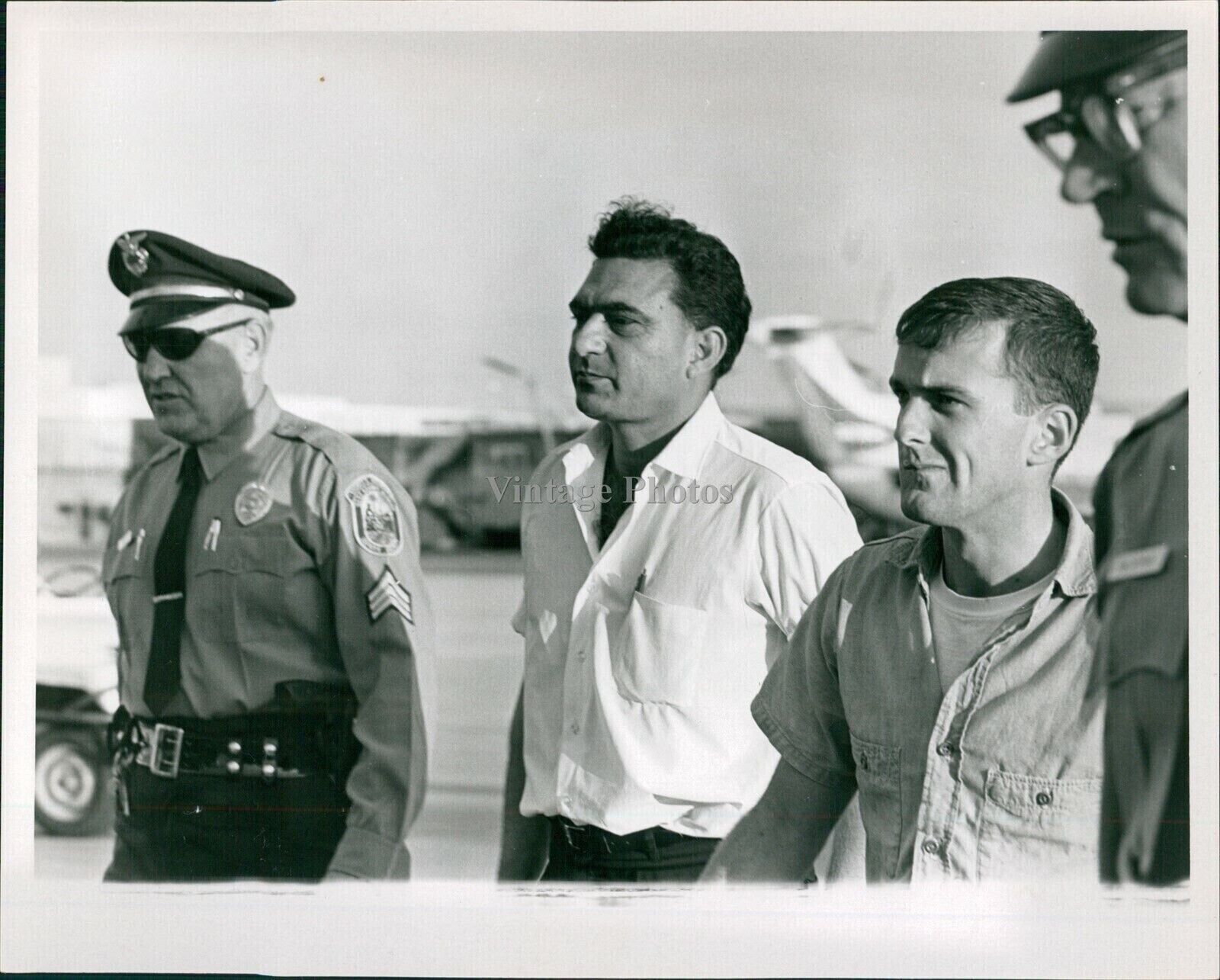 1967 Police Jeff White Pilot Miami Herald Fl Uniform Officer 8X10 Vintage Photo
