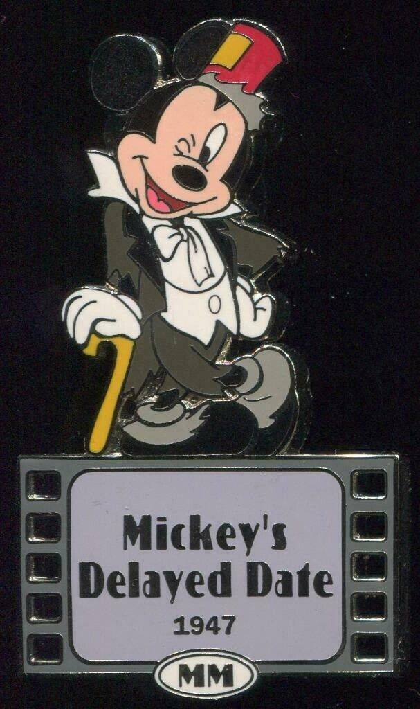 LE 100 OLD Disney Auctions PINS Dapper Mickey Mouse Tux Film Role Delayed Date
