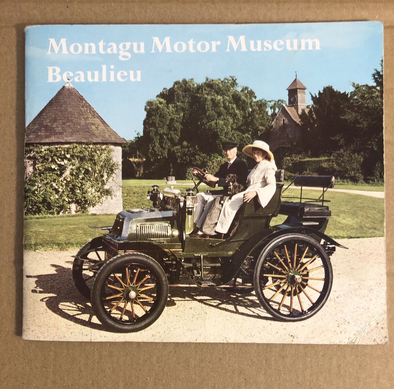 VINTAGE 1970 MONTAGU MOTOR MUSEUM BEAULIEU – PICTORIAL BROCHURE - VGC