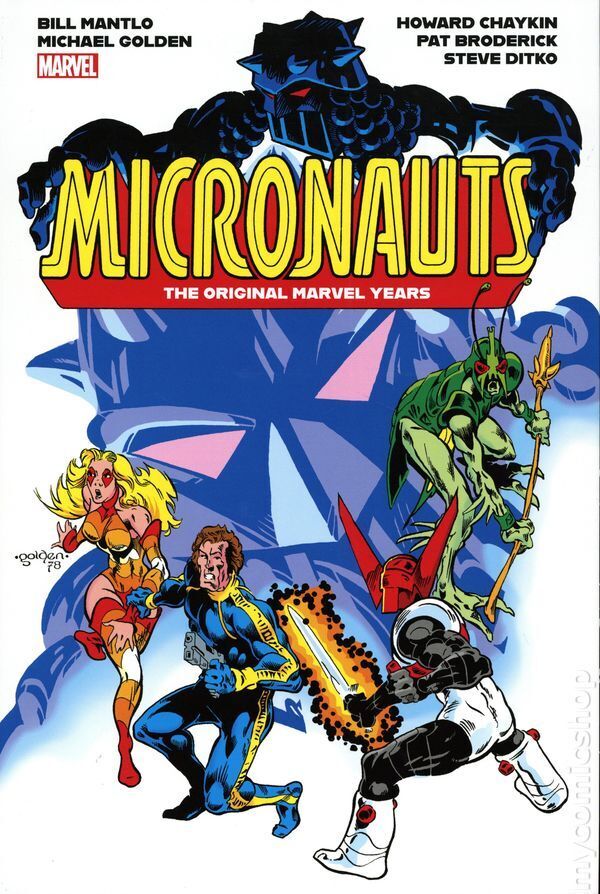 Micronauts The Original Marvel Years Omnibus HC 1C-1ST NM 2024 Stock Image
