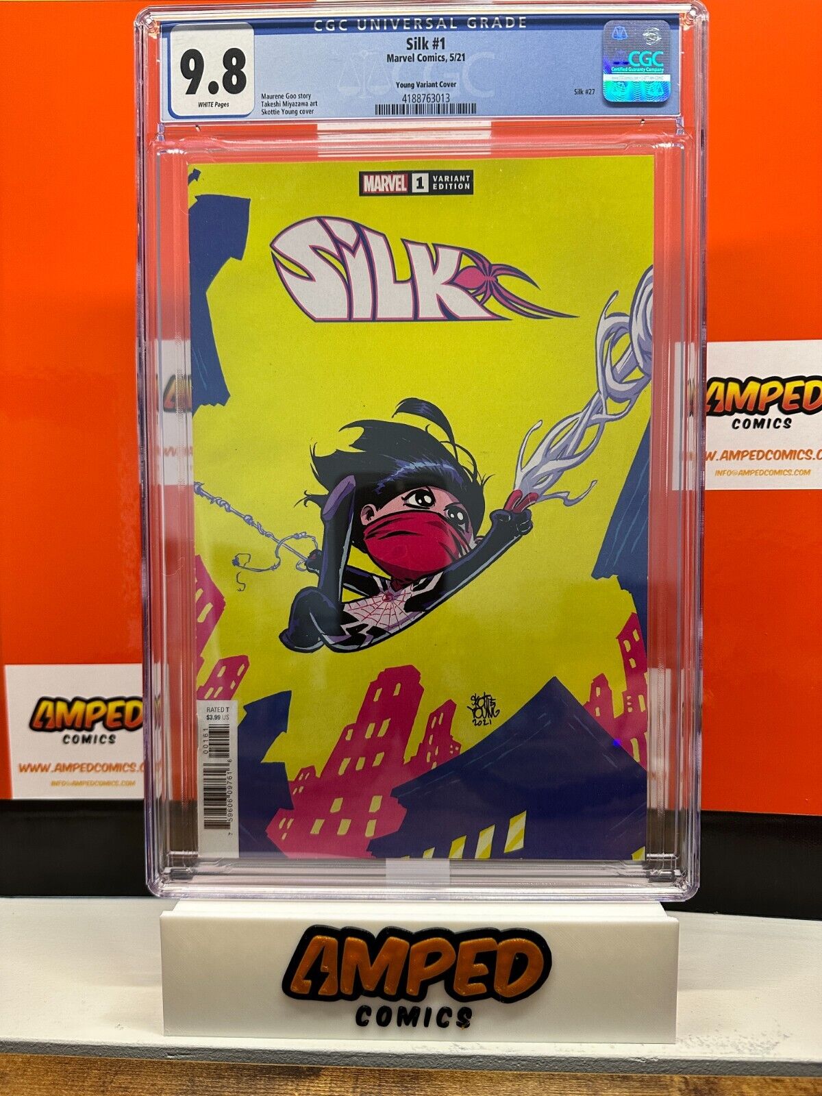 Silk #1 (Young Variant)  CGC 9.8