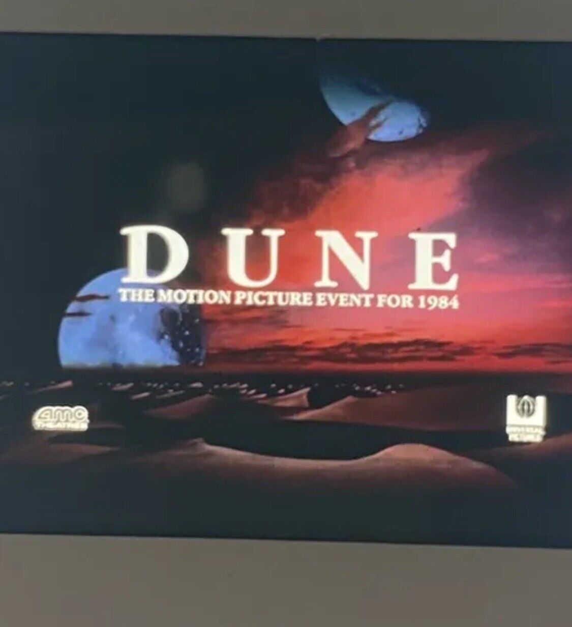 1984 Dune AMC Promo Vintage Movie Slide RARE