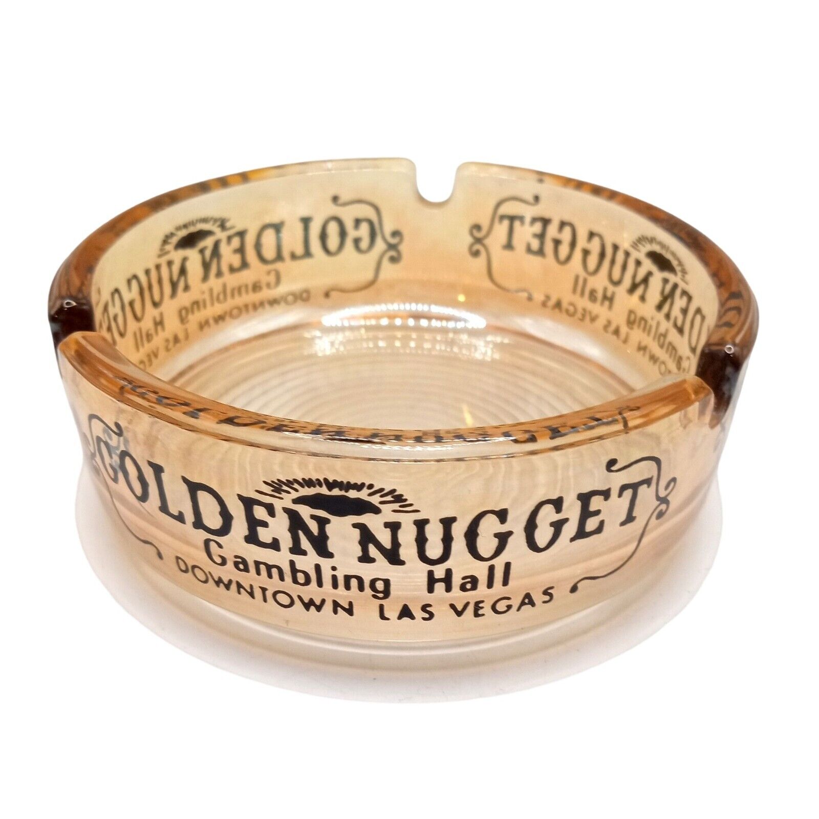 Golden Nugget Vintage Ashtray Casino Gambling Hall Collectible Las Vegas