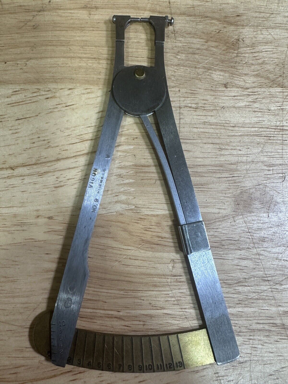 Vintage Vigor No 9 Outside Caliper Jewelers Measuring Tool