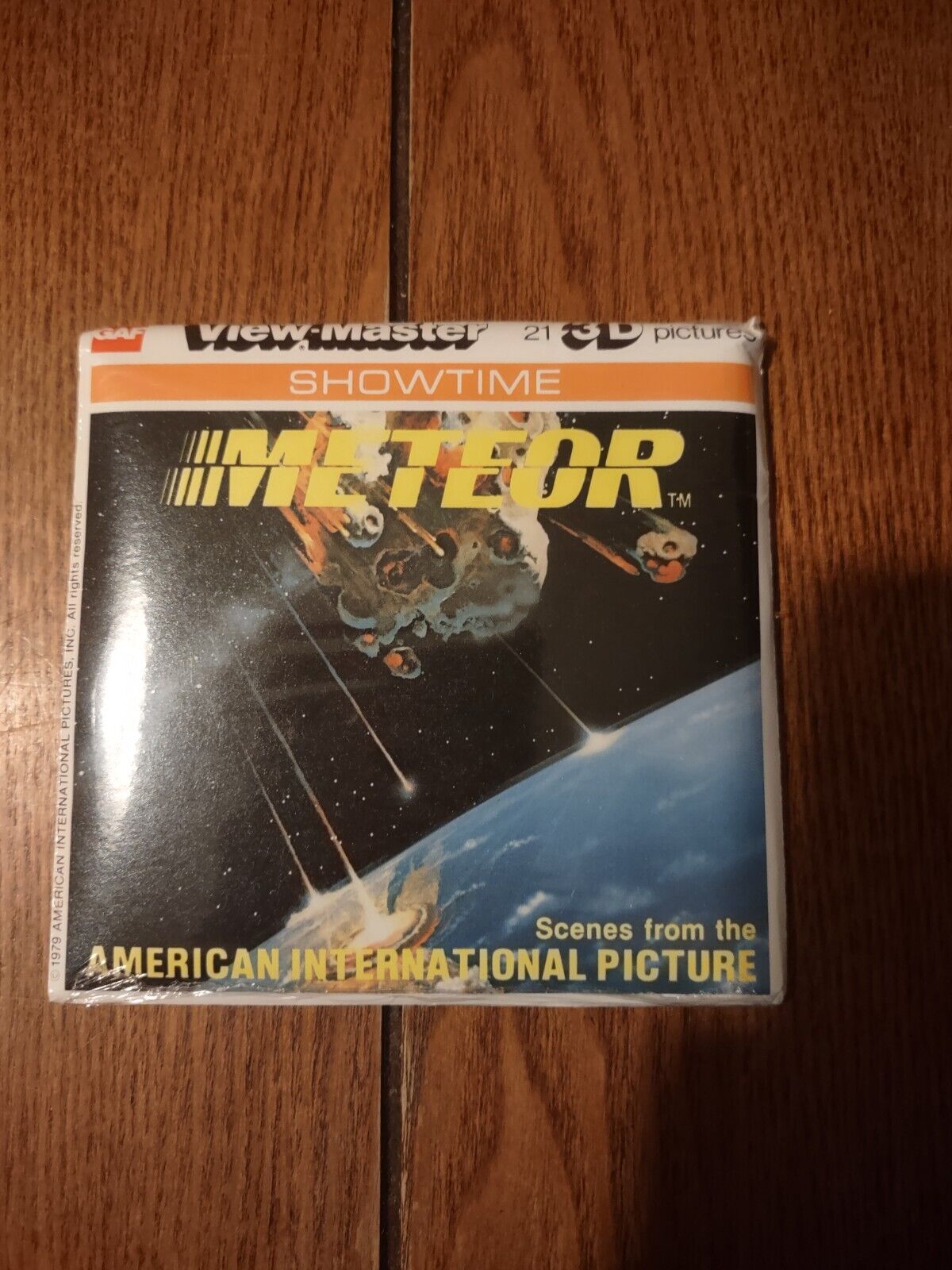 Vtg 1970s Favorite Action Drama Movie Meteor Sealed GAF View-Master Reel