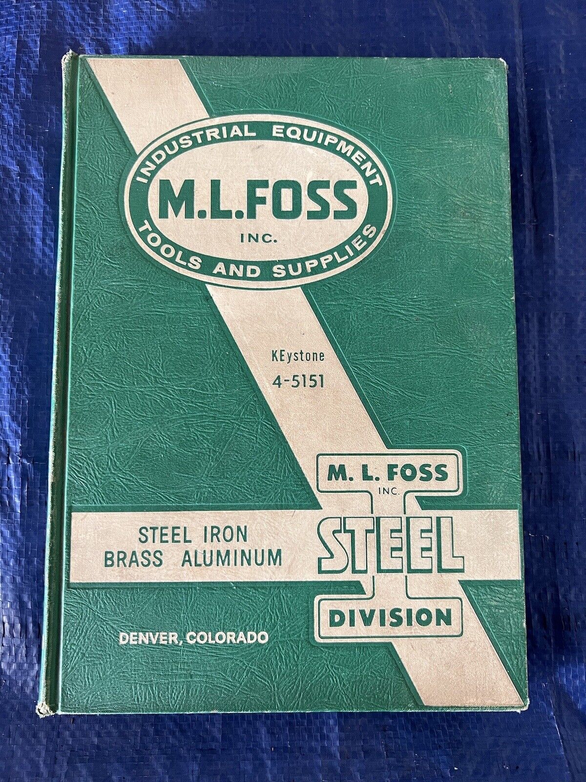 1958 M.L. Foss inc Industrial Equipment & Tools Catalog