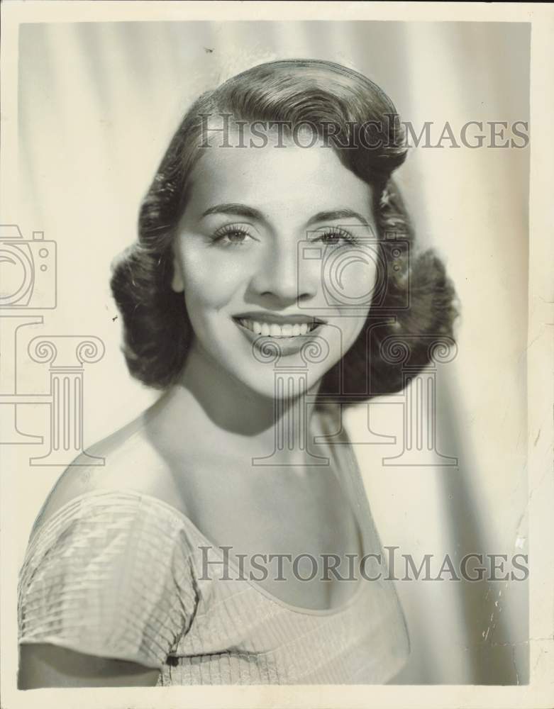 1955 Press Photo Betty Clooney - lra54678
