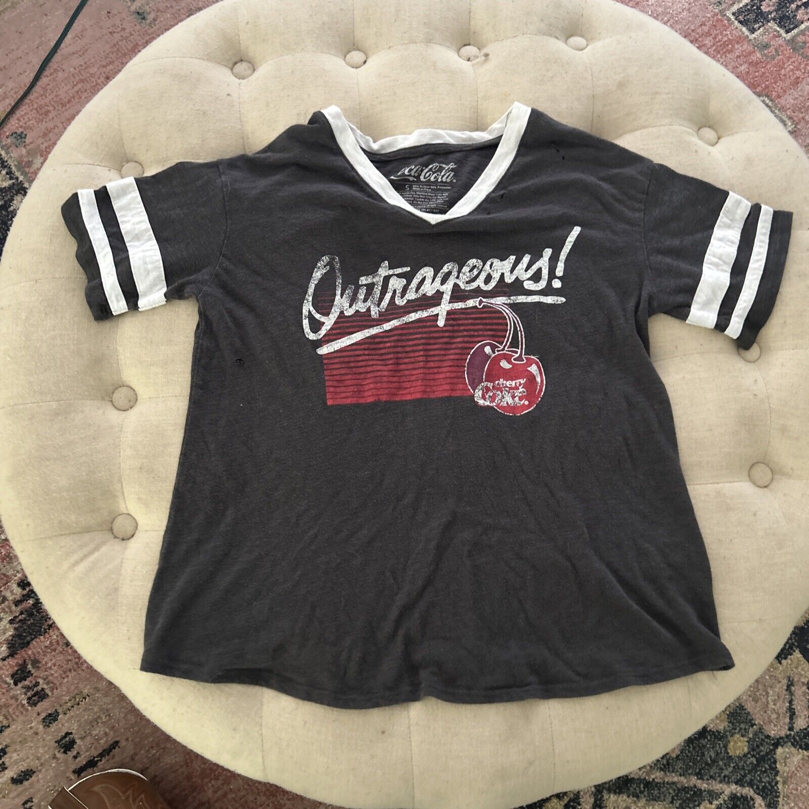 vintage cherry coke shirt Retro Outrageous Women’s Small