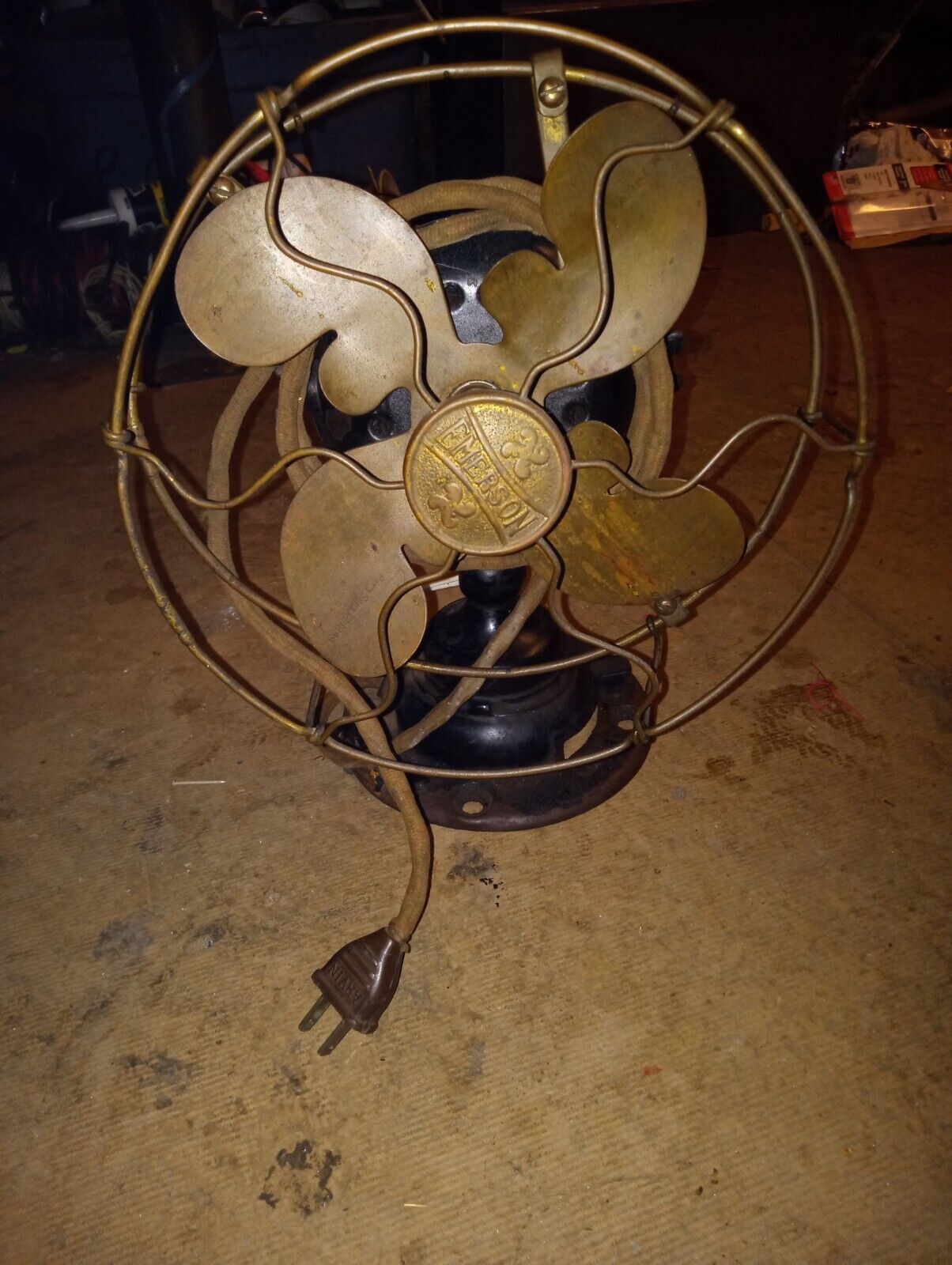 1912 Emerson Vintage Fan 9 inch