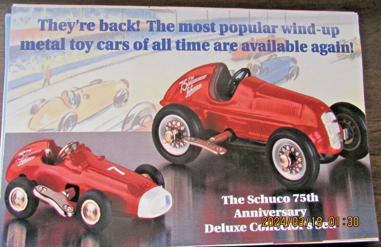 The Schuco 75thAnniversary Deluxe Collectors Set