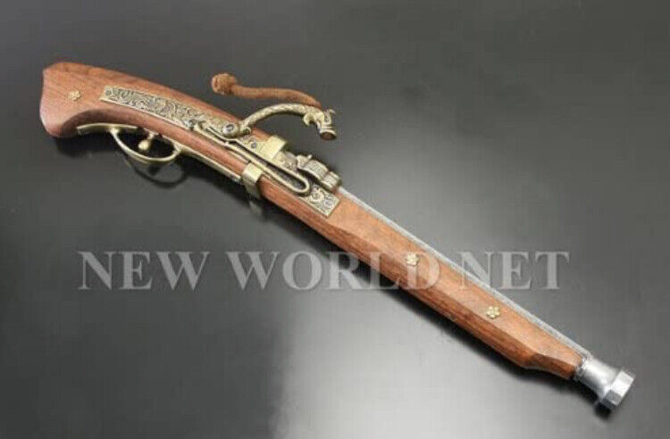 imitation Samurai matchlock gun arquebus Tanegashima rifle Replica display denix