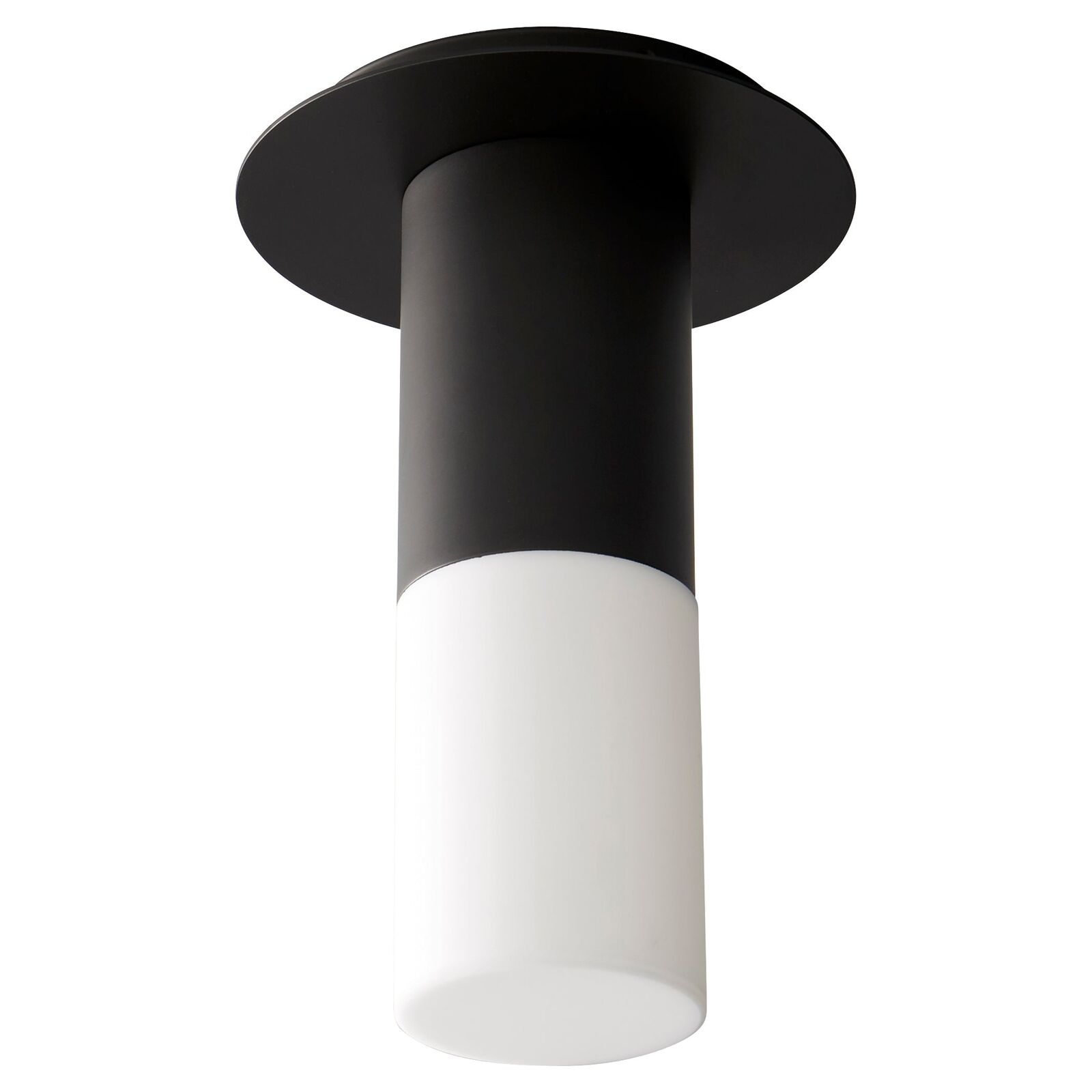 Oxygen Pilar 3-308-115 LED Cylinder Flush Mount Ceiling Light Fixture - Black
