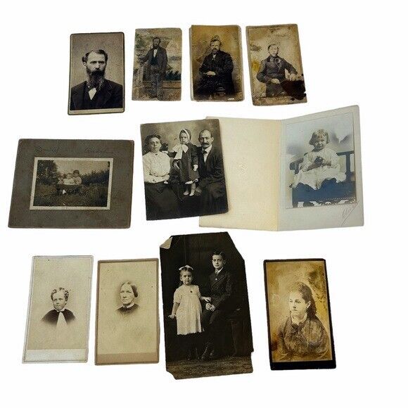 11 vintage ephemera antique 1800’s photographs/postcards Rhode Island