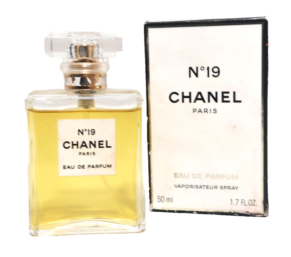 RARE Vintage Chanel Paris No.19 Perfume Women 1.7oz/50ml Eau De Parfum 92% Full