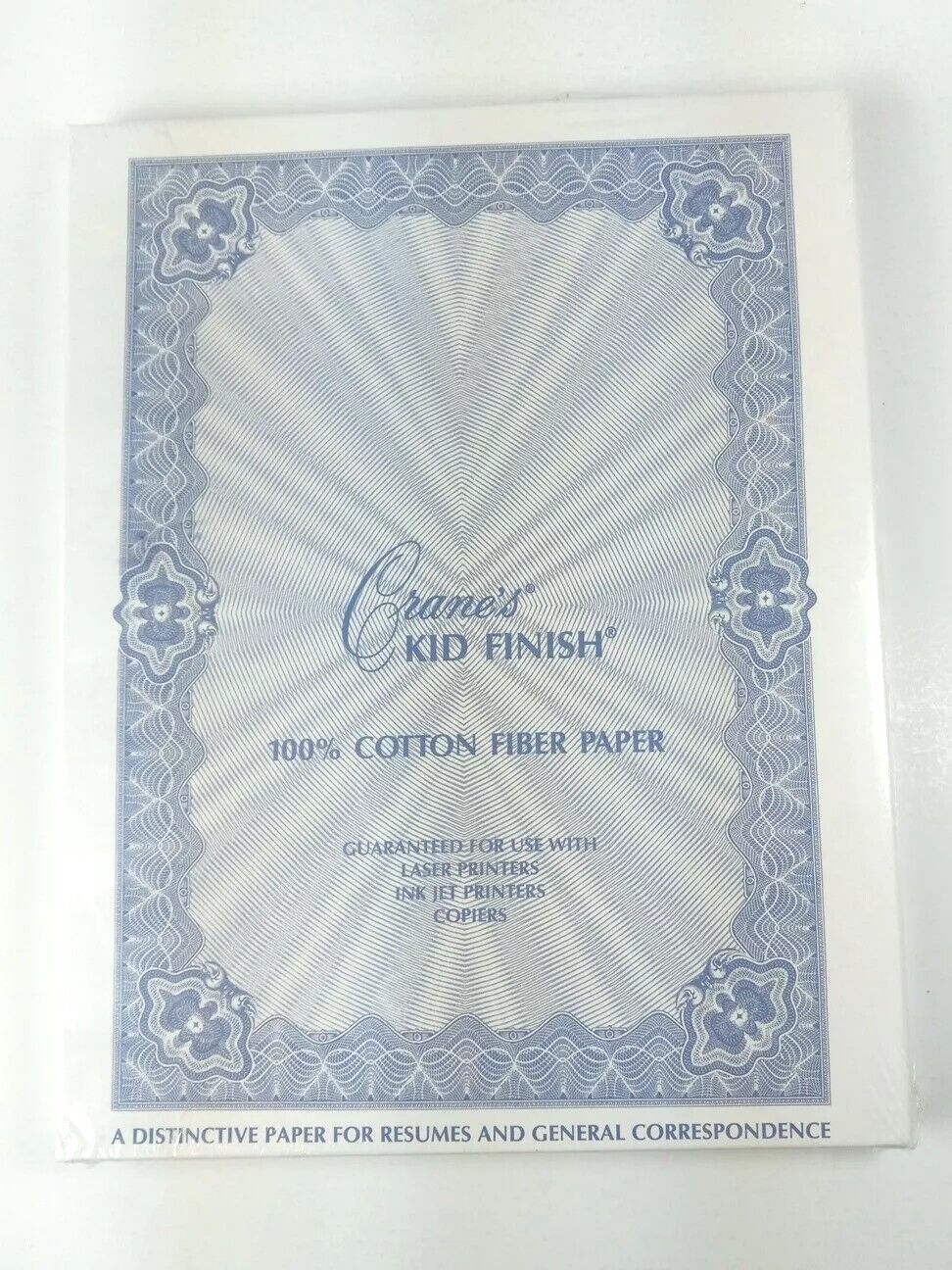 Crane\'s Paper Kid Finish 100% Cotton Fiber PS8111 32lb. 50 Sheets New Box Sealed