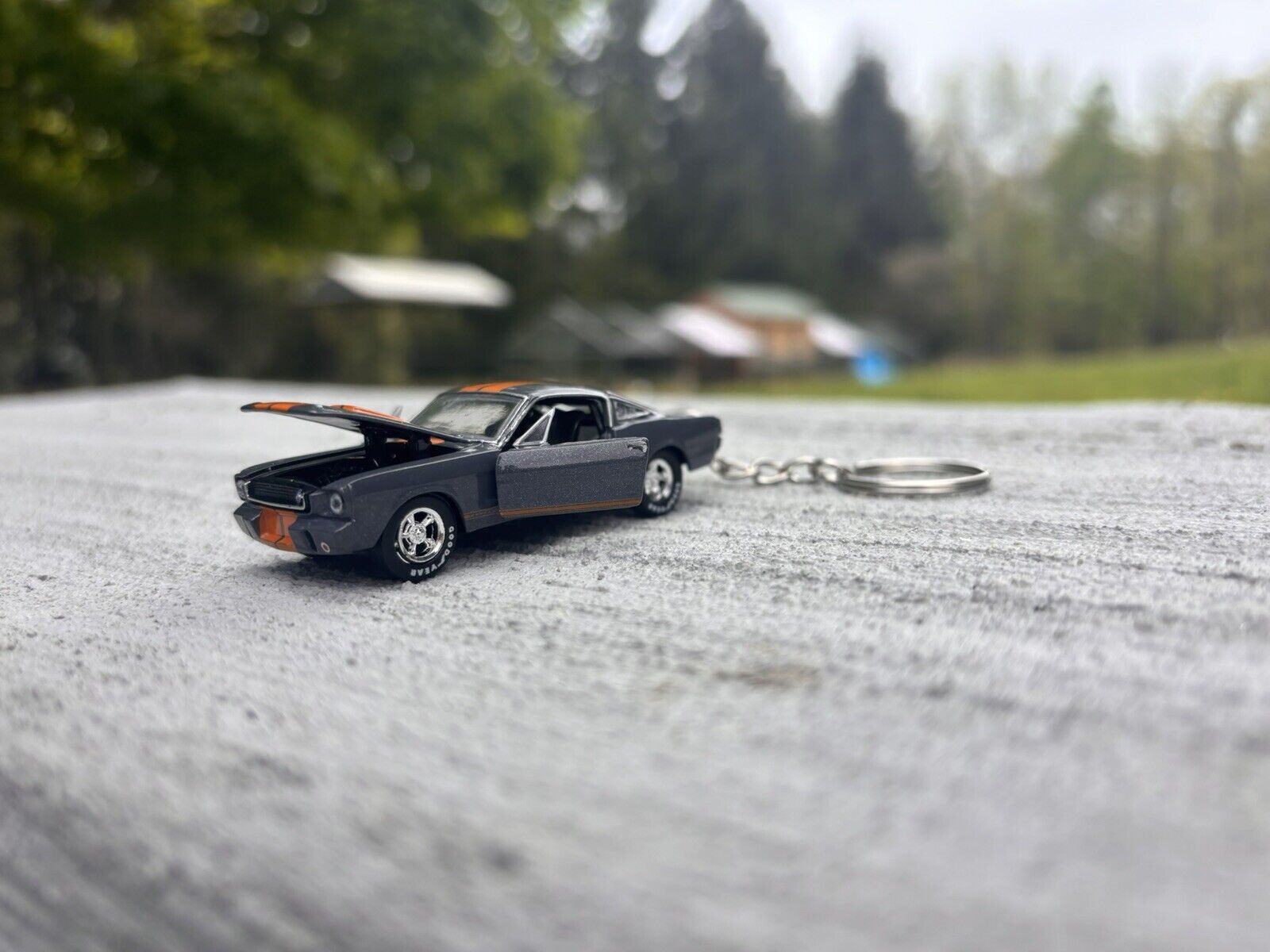 1966 Ford mustangs Keychain