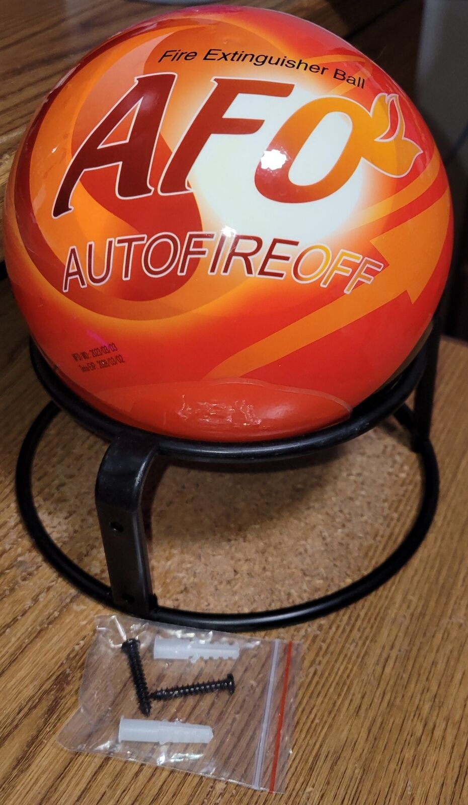Innovative Fireball Fire Extinguisher - Compact and Effective
