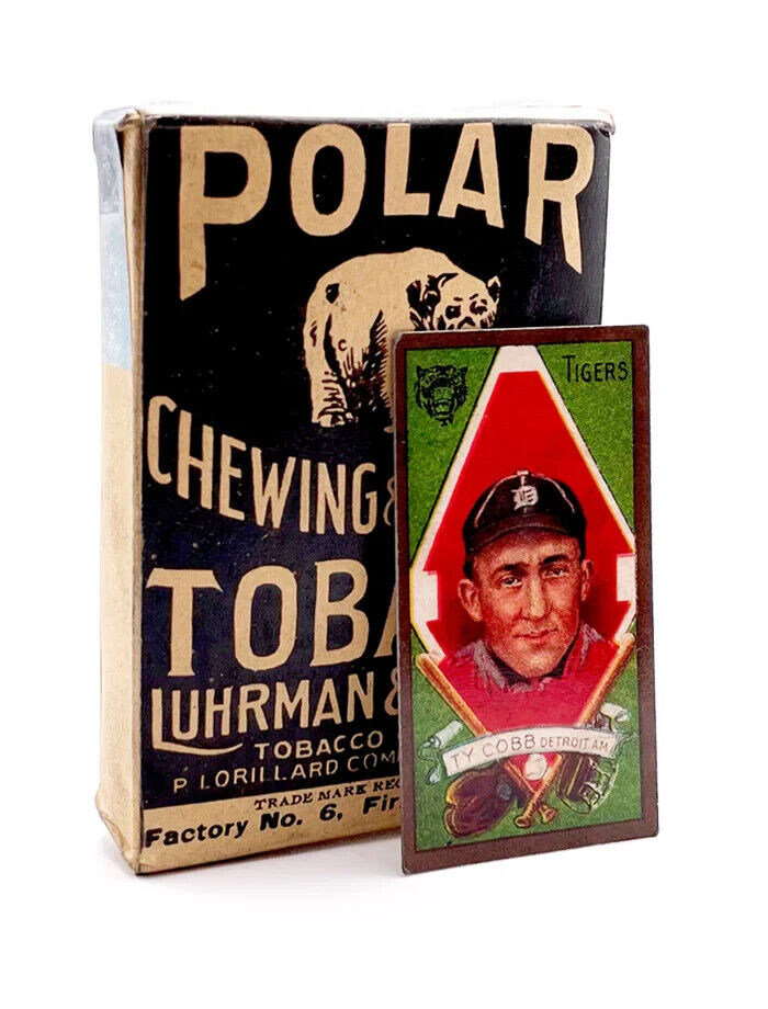 Replica Polar Bear Tobacco Pack Ty Cobb Baseball Card (Reprint) 1909 1910