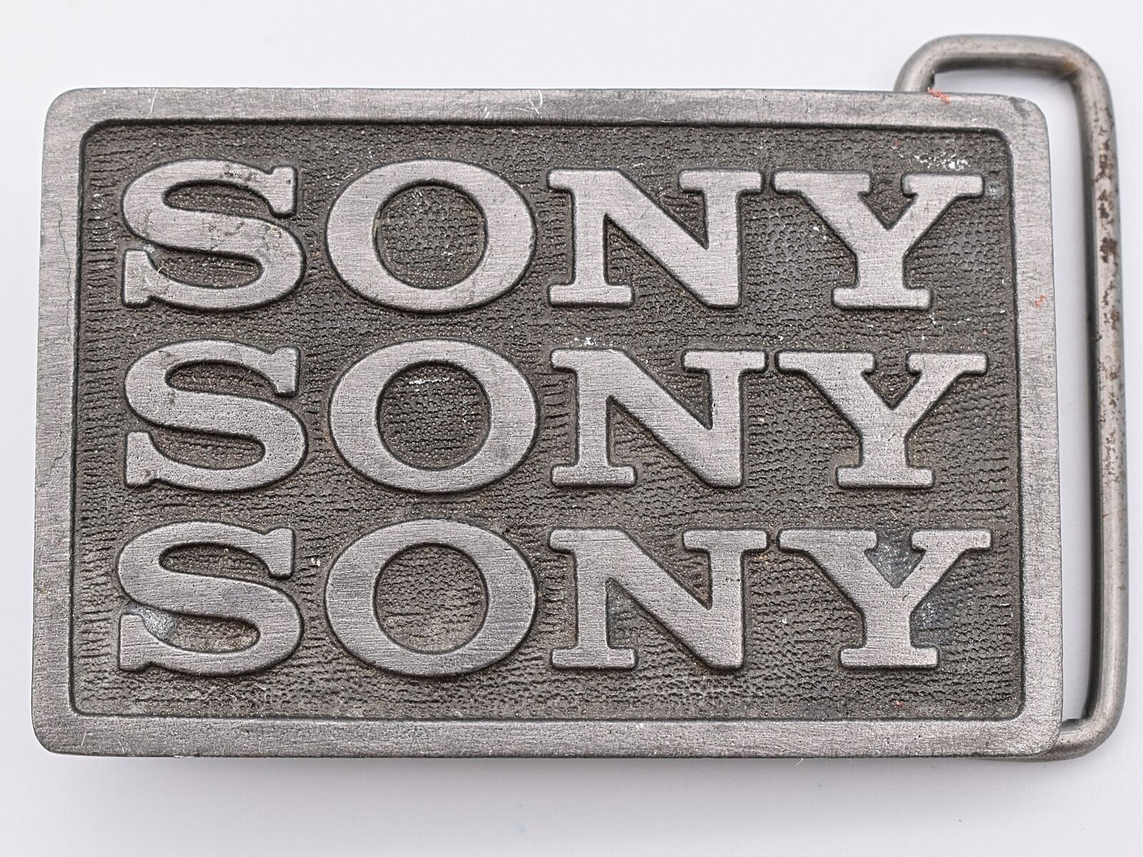 Sony Electronics Audio Video A/V Tech IT Audiophile Vintage Belt Buckle
