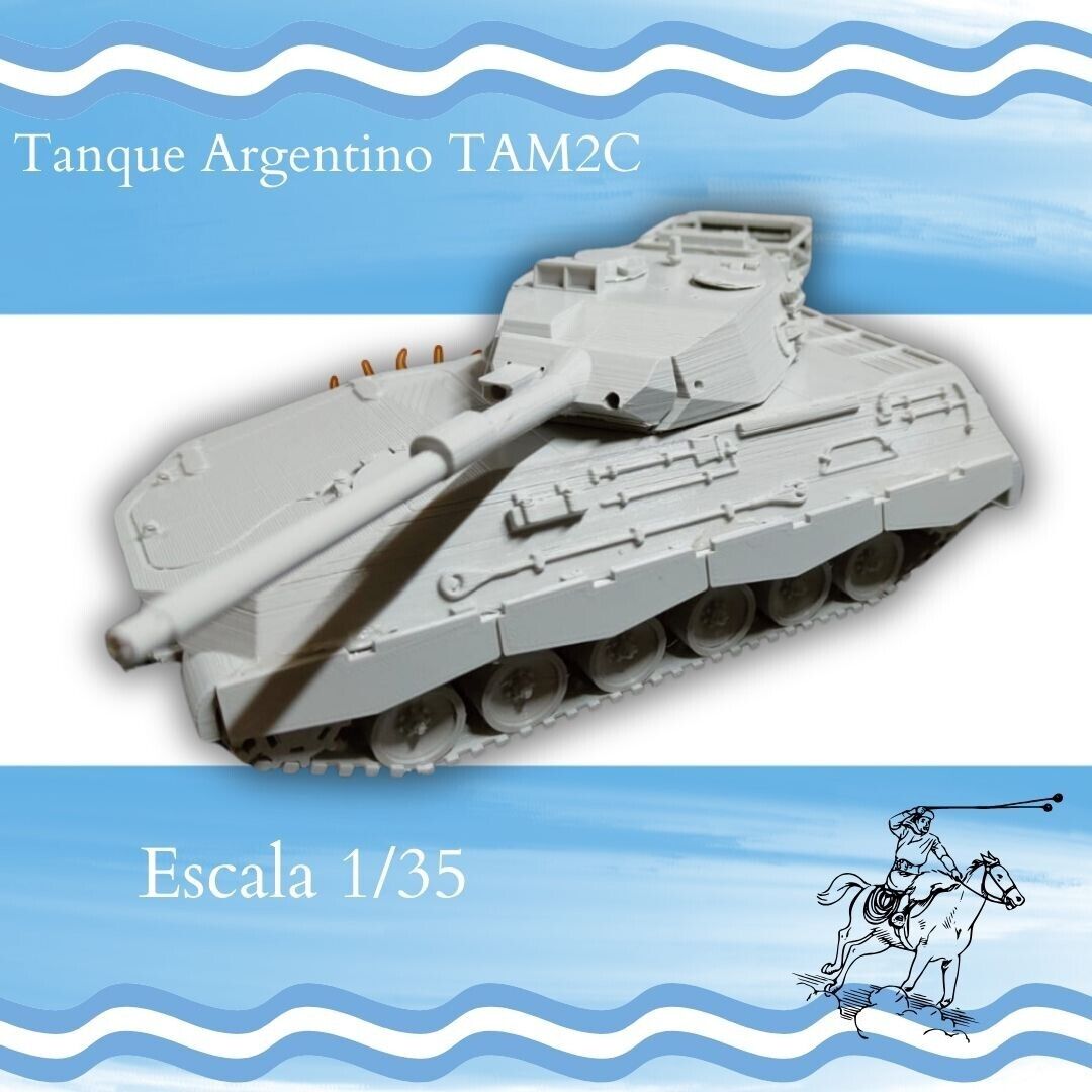 Argentine Tank TAM 2C 1:35 Scale Models Kits unassembly military vehicles DIY
