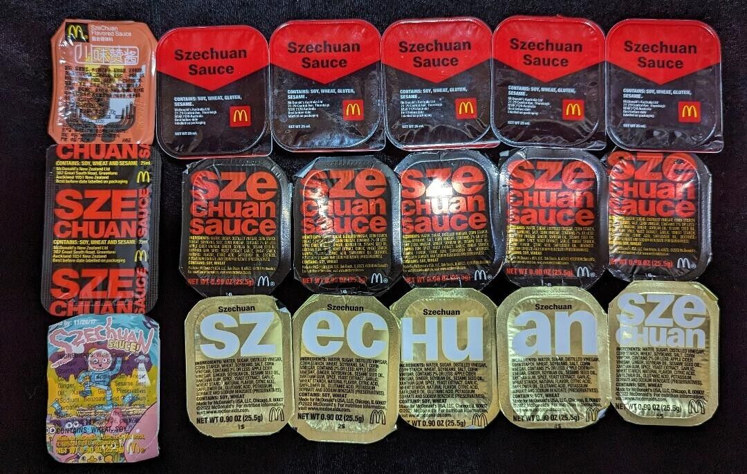 McDonalds Szechuan Sauce Around the WORLD (U.S.A, China, Australia, New Zealand)