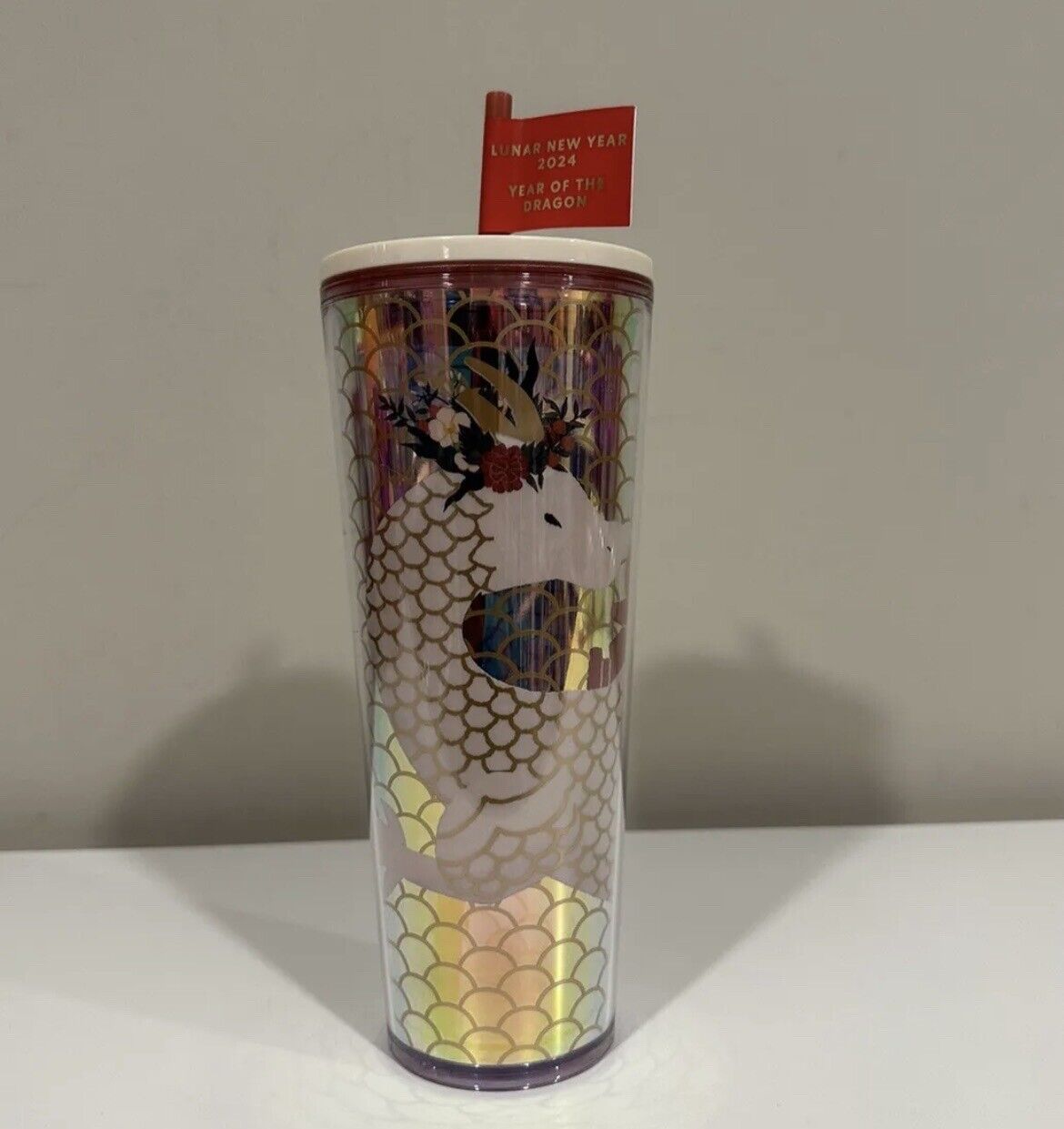2024 Starbucks Year of the Dragon Lunar New Year Tumbler 24 Cold Cup