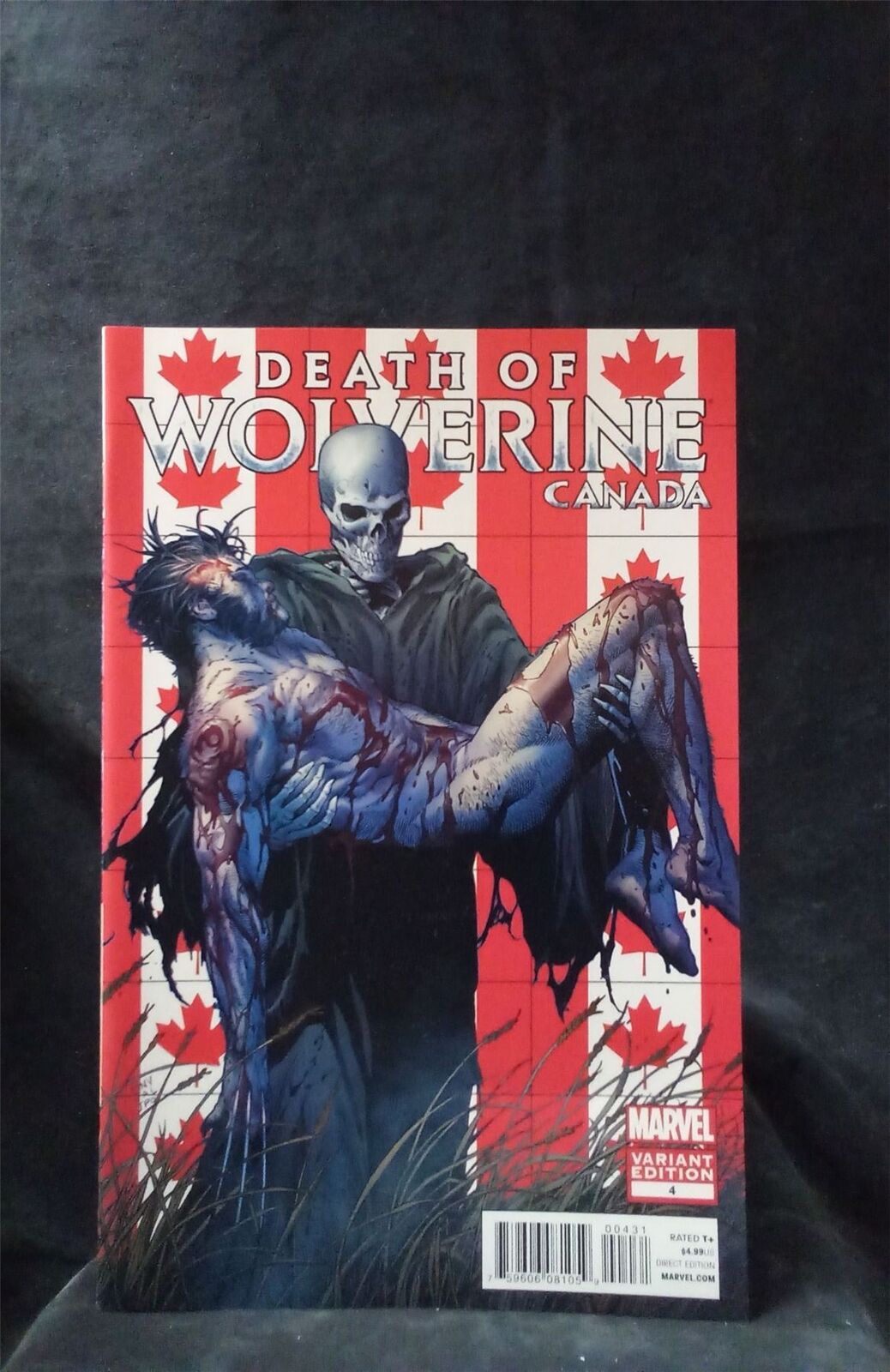 Death of Wolverine #4 Canada Cover 2014 Marvel Comics Comic Book 