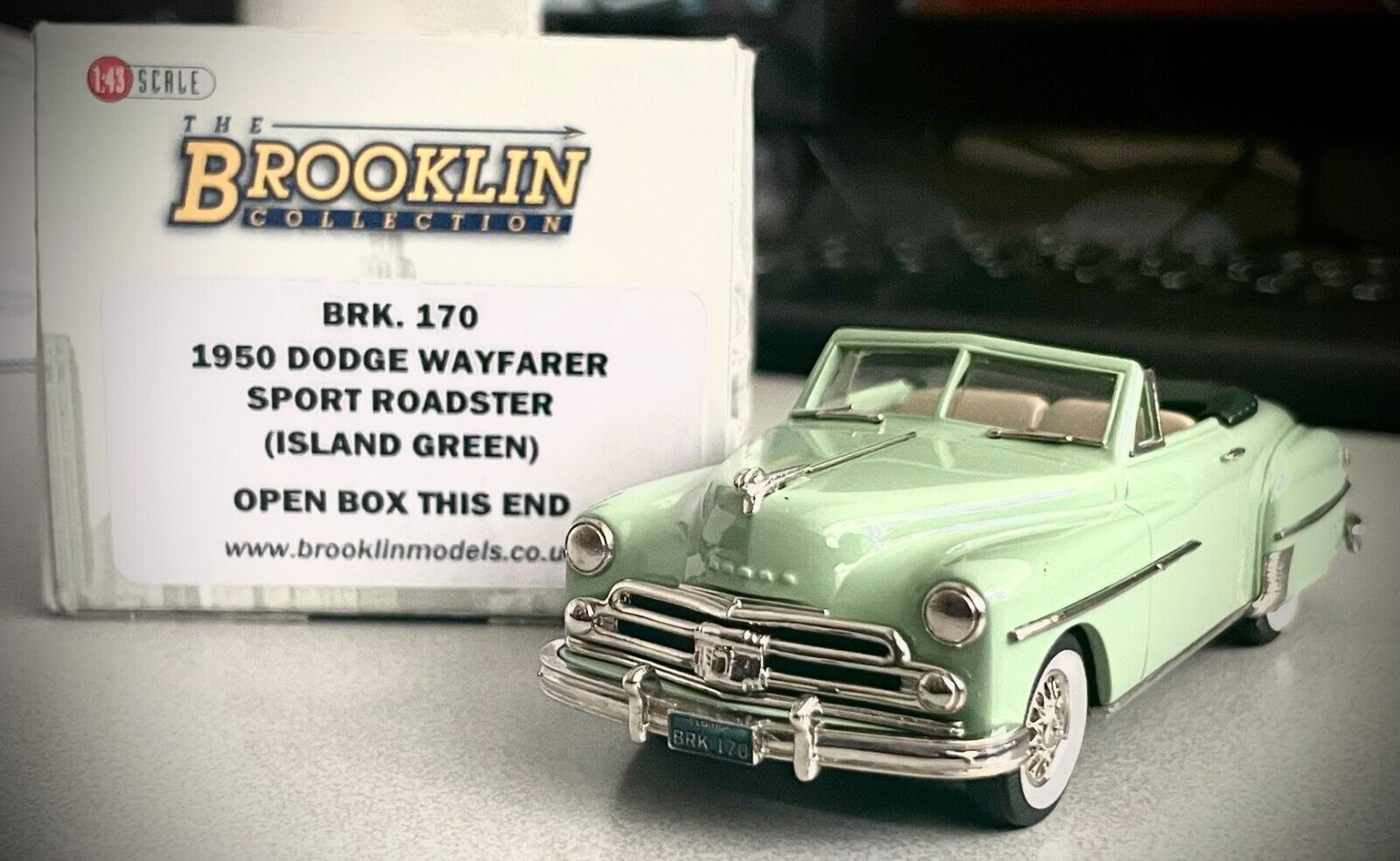 Brooklin BRK 170 - 1950 Dodge Wayfarer Sport Roadster (Island Green)