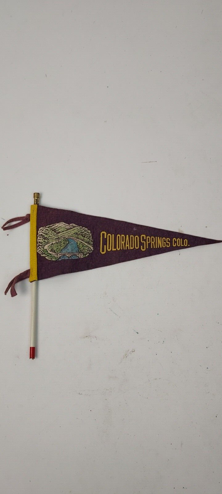 Colorado Springs Vintage Pencil Banner
