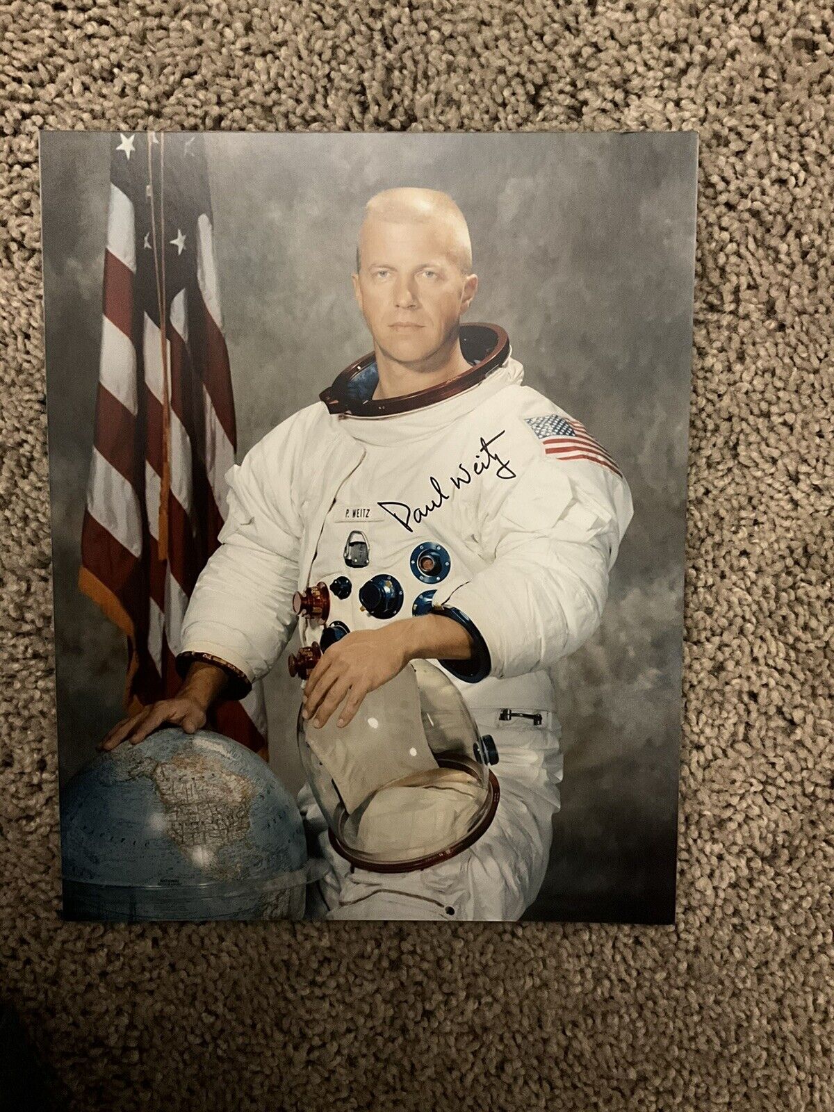 Paul Weitz SIGNED Photo - Skylab and Space Shuttle Astronaut
