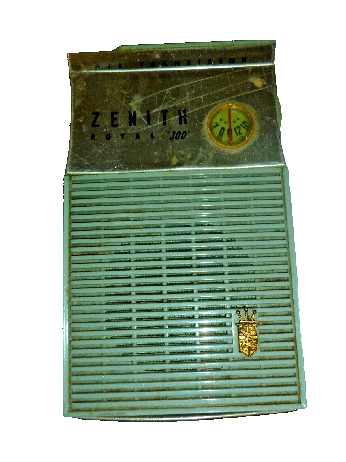 Vintage Zenith Royal 300 Portable Broadcaster All Transistor Radio Parts Repair