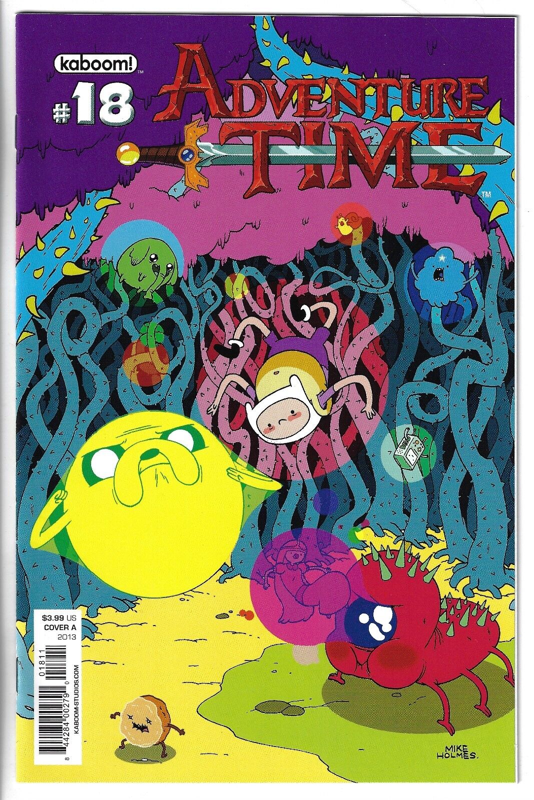 Adventure Time #18 (2013) Mike Holmes Cover