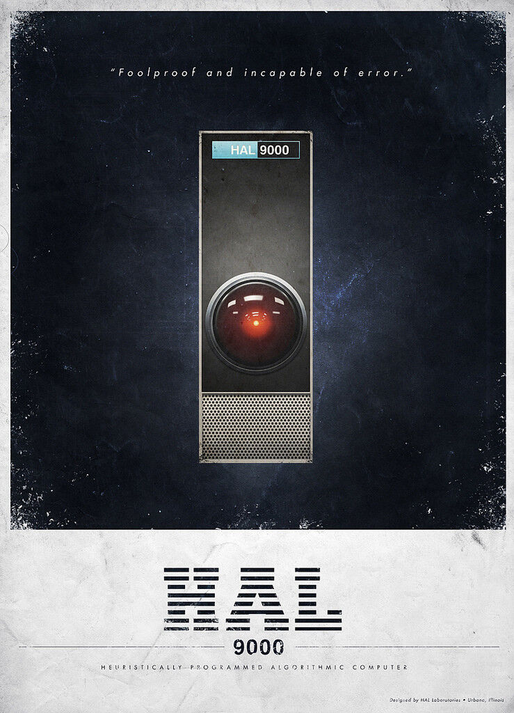 HAL 9000 Motion Activated Voice, Lights, Sound Blue Tooth, Spy Camera, Charger