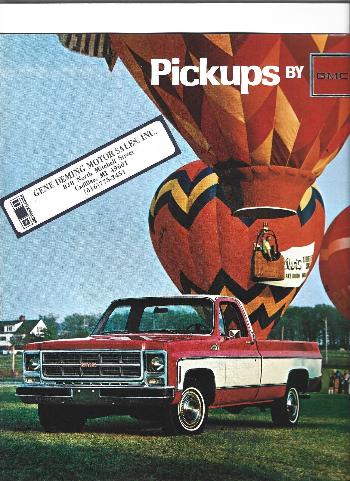 Original 1979  General Motors GMC Pickup Trucks 2WD & 4WD sales brochure