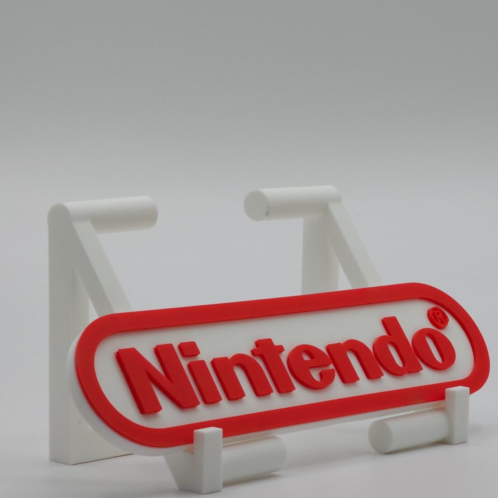 3D Printed Nintendo Tribute Sign: Classic Gaming Room Decor