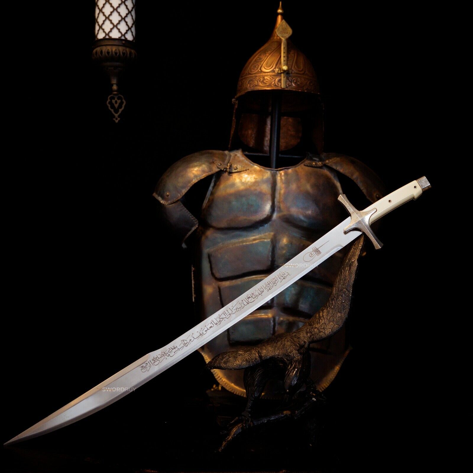 Ottoman Sword with scabbard / real sword / Handmade sword /