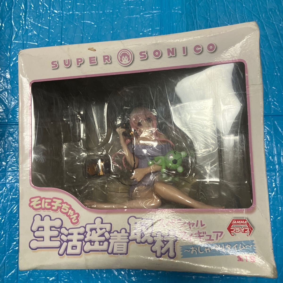 Super Sonico Sonico-chan Life Coverage Special Figure Chatting Time Unopened