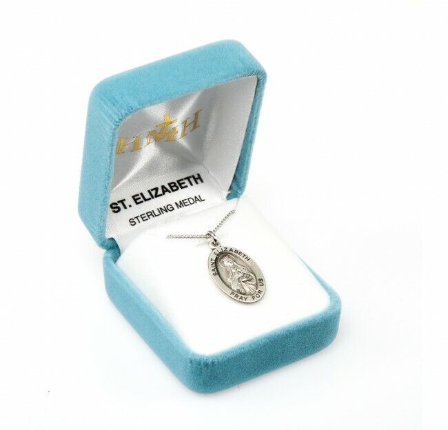 St. Elizabeth Sterling Silver 24 Inch Necklace