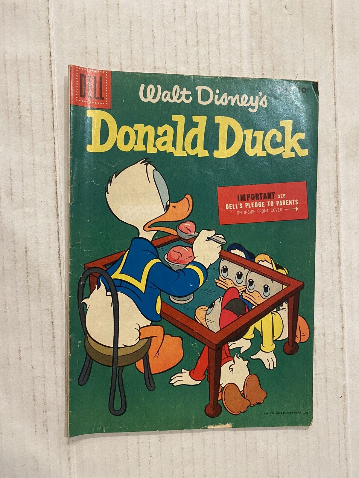 Walt Disney's Donald Duck 43 Dell Comics 1954