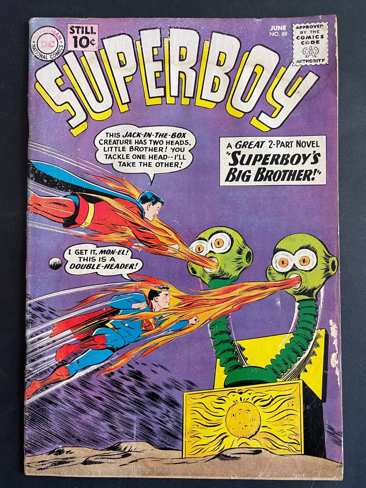 Superboy #89 - 1st App Mon-El DC 1961 Superman Comics