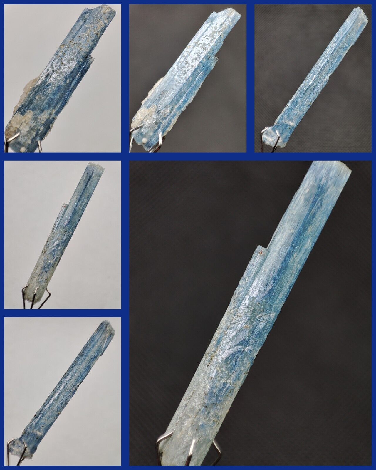 10-gm Alkali-rich Beryl Crystals @Afghanistan ( 7 PCs Lot )