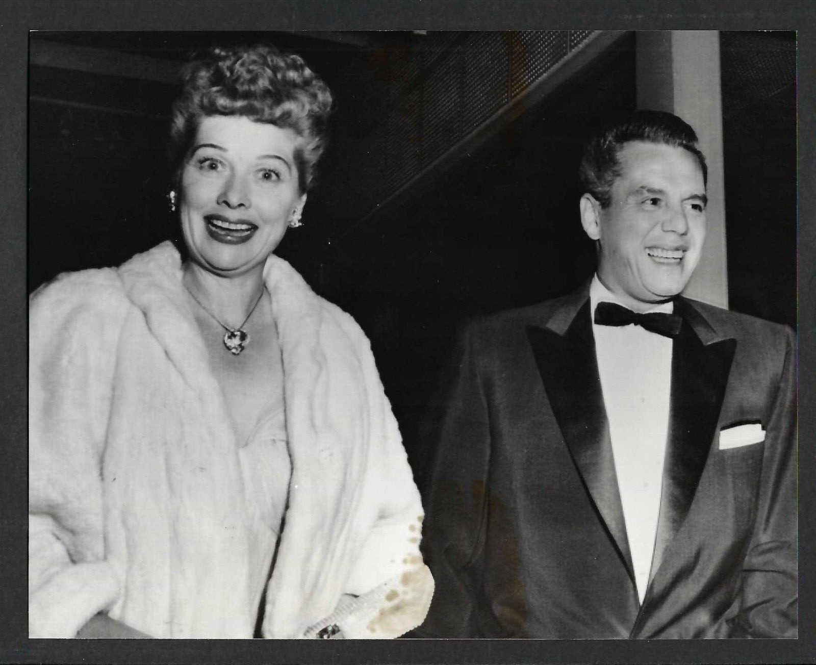 📸 Vintage Lucille Ball & Desi Arnaz Photo | Classic Hollywood Icons 🌟