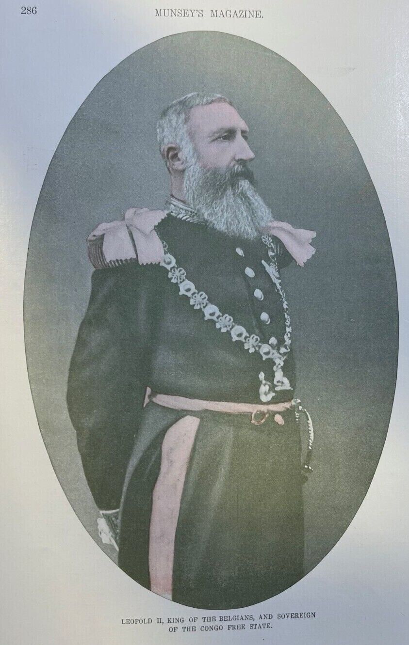 1905 Leopold II King of Belgium