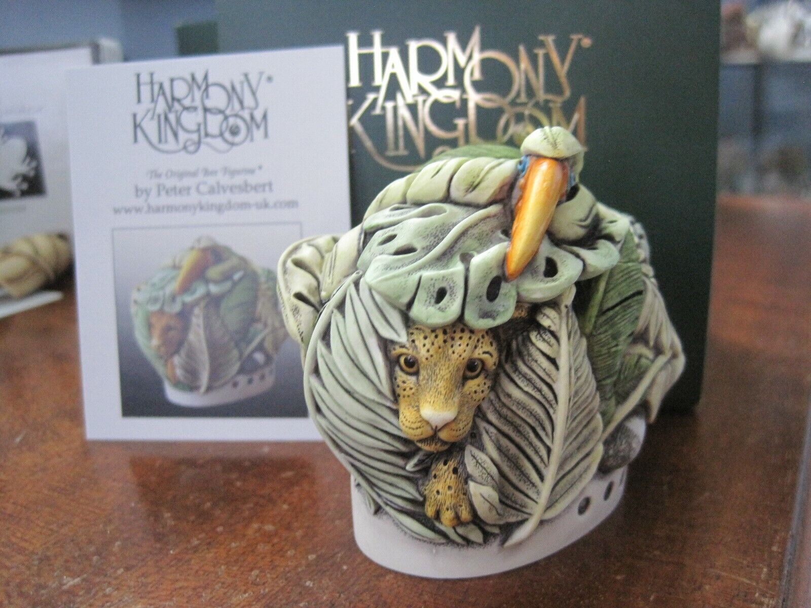 Harmony Kingdom Jungle Hideaway 2018 HK Collector\'s Club Redemption Pc ONLY