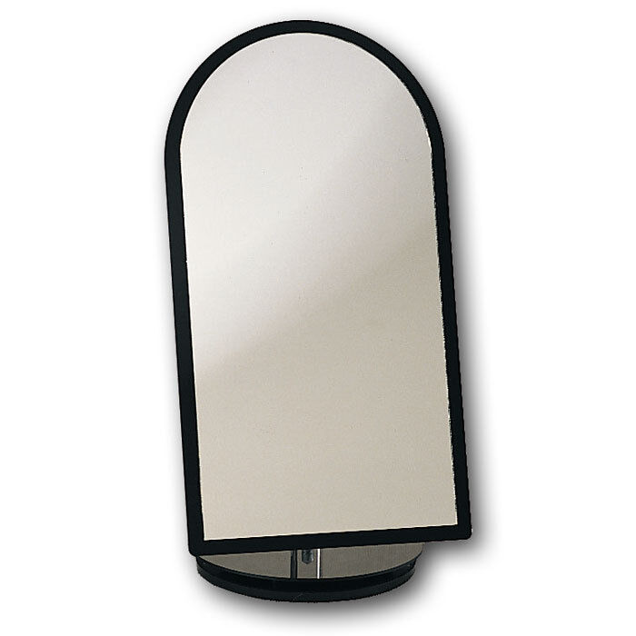 Swivel Glass Mirror Acrylic Frame Mirror Countertop Mirror 360 Swivel 11.5