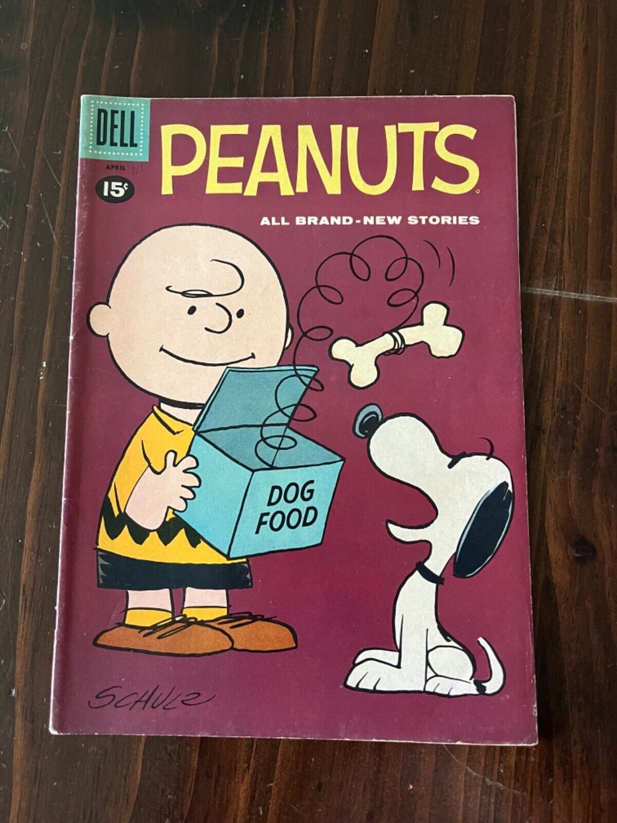 Peanuts #8 FN/VF 7.0 Dell Publishing 1961