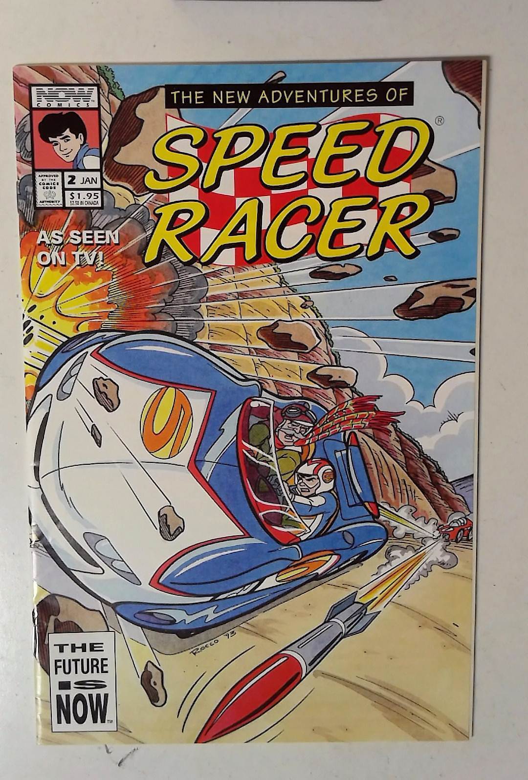 The New Adventures of Speed Racer #2 Now Comics (1994) VF+ 1st Print Comic Book