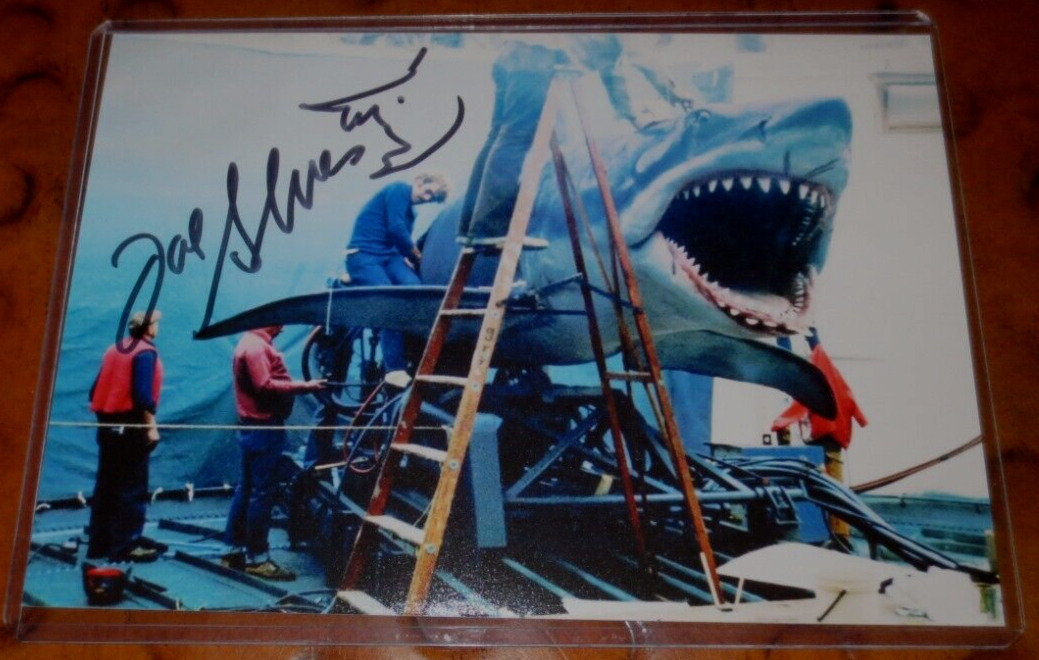 Joe Alves Jaws (1975) production design signed autographed photo