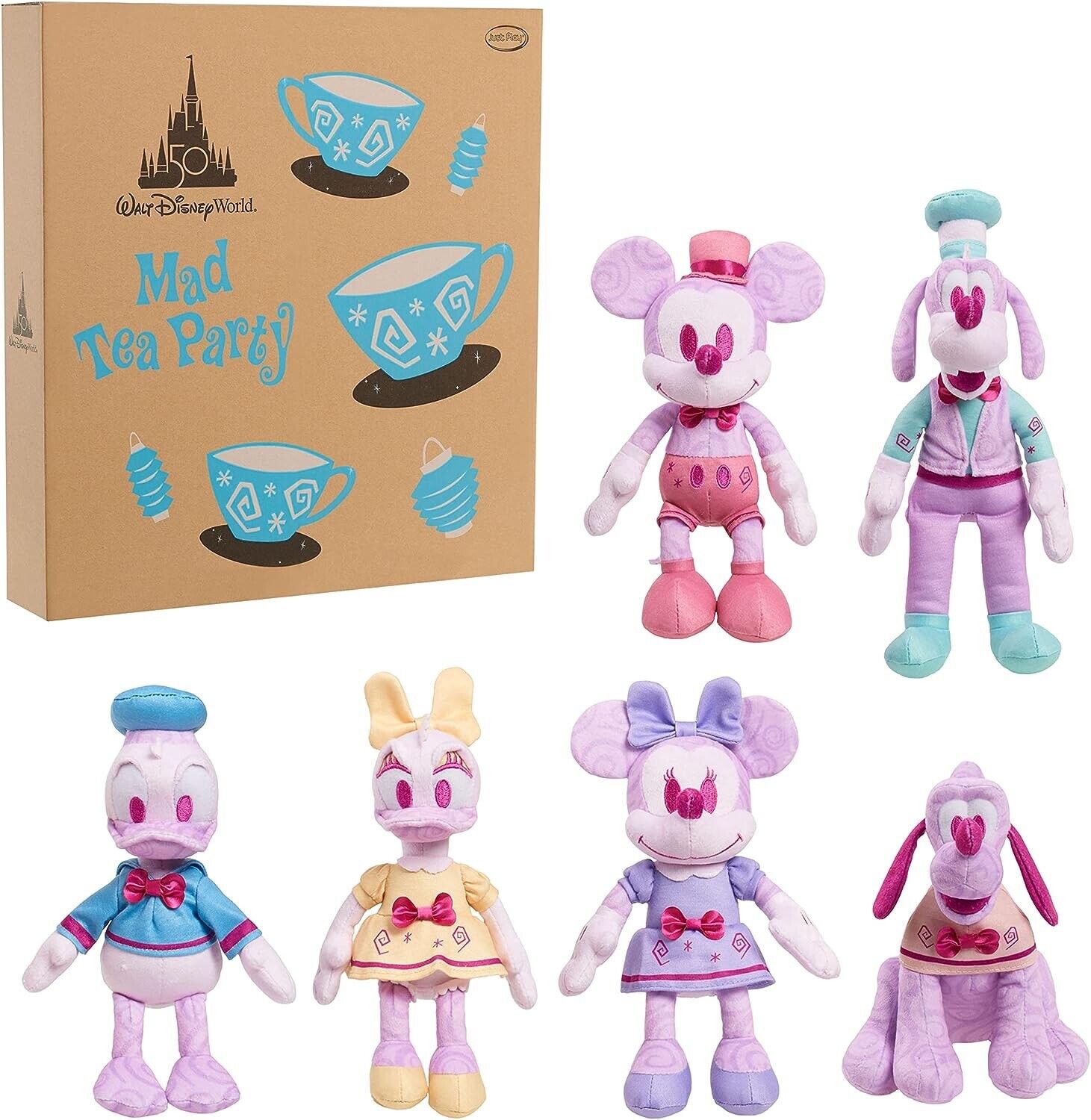 Disney Walt World 50th Anniversary Celebration Mad Tea Party Limited Edition - N